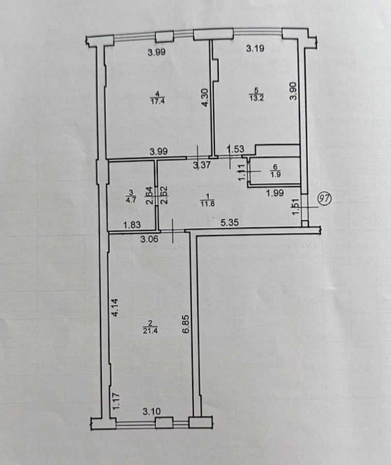 ЗДАНА 2 кім.квартира в ЖК закритого типу! Івано-Франківськ - зображення 2