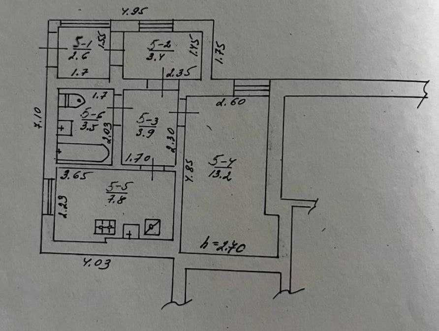 Однокімнатна квартира в приватному секторі, вул. Велика Фонтанна Умань - зображення 8