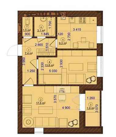 Нова у продажу повноцінна 2к з газом! Ірпінь, 55 м2! Ирпень