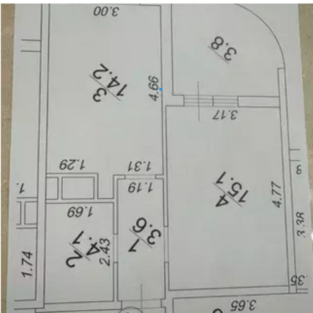 1 комнатная квартира 61 Жемчужина, ул.Краснова Одеса - зображення 2