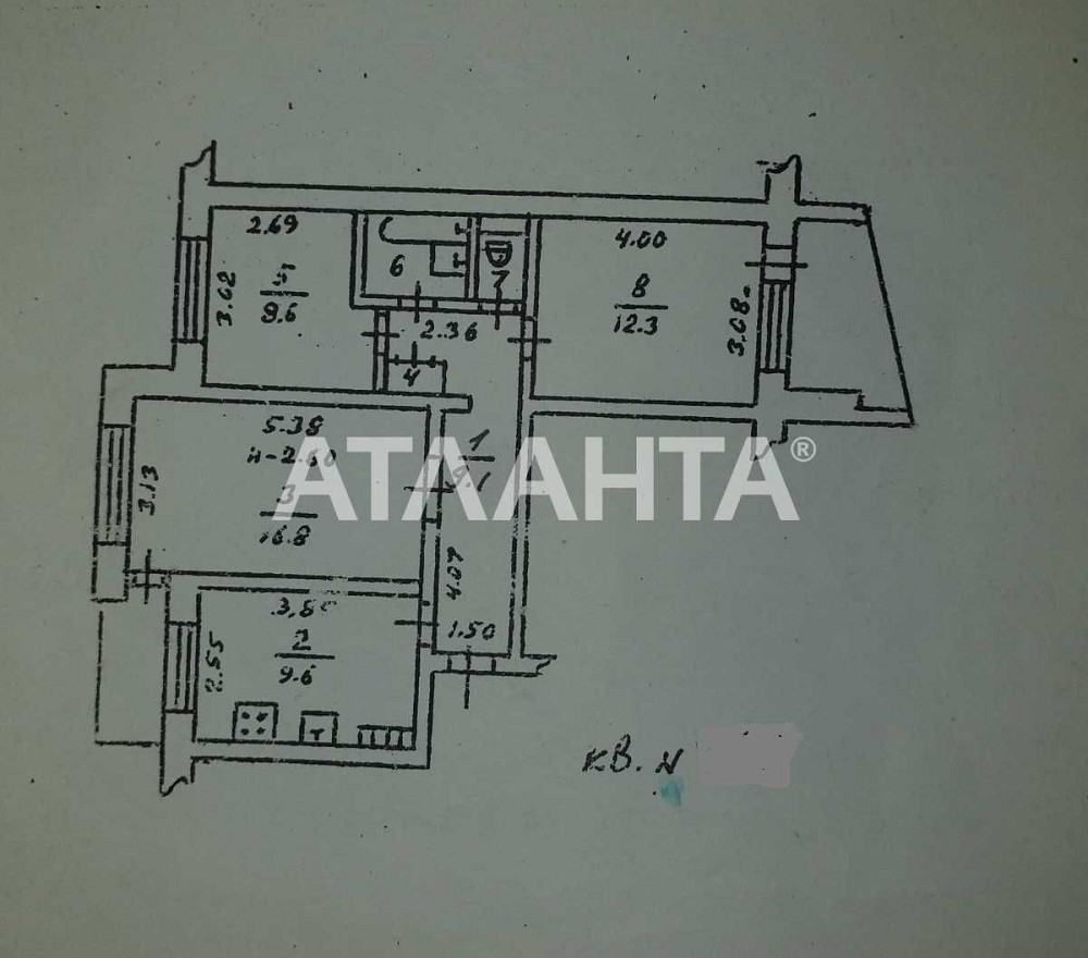 Топ цена ! Срочно 3-х ком.кв. Одесса - изображение 3