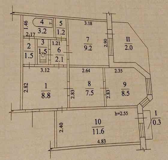 Продам 3 ком квартиру на Бочарова Одесса
