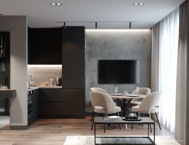 єОселя. Продаж квартири на 25.5м2 з РЕМОНТОМ ЖК "Моя Баварія" БЕЗ % Святопетрівське (Києво-Свят.р-н) - зображення 1