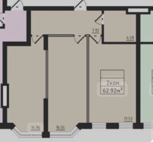 Срочная цена‼️Продам квартиру на берегу моря! 2 комнатная Одесса - изображение 3