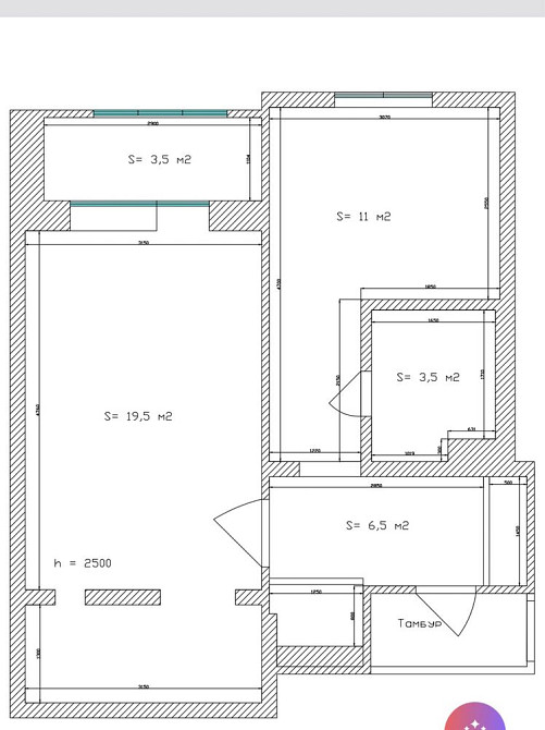Продам квартиру 44 м2, вулиця Ковтуна  - зображення 8