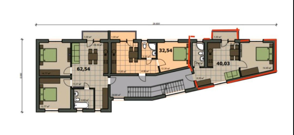 725$/ кв.м! Продаж 1-кім.квартири у Залізничному р-ні м.Львова(Рудно) Рудно - изображение 8