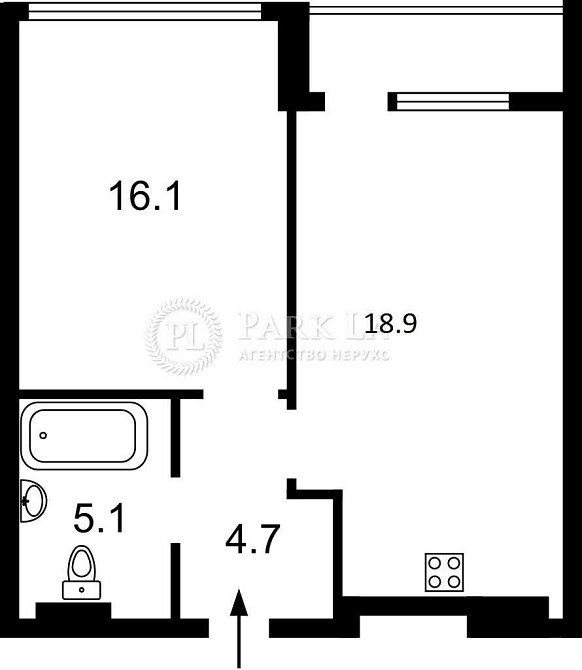 1 к кв в ЖК Грінвіль на Печерську Greenville Park Французський Киев - изображение 8