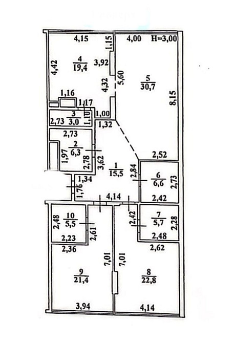 3к. квартира Французский бульвар. Аркадия Одесса - изображение 3