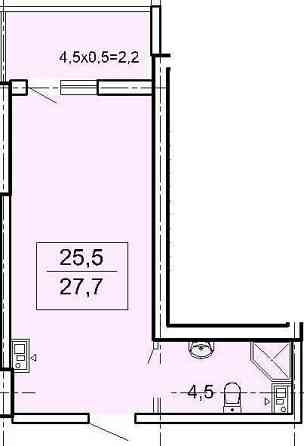 Квартира в новом доме  5 ст. Фонтана ЖК Акрополь парк Победы Одесса