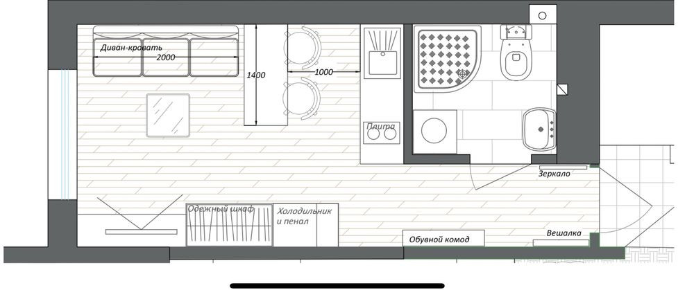 Супер варіант доступної квартири-студії у ЖК Львівський Маєток Софиевская Борщаговка - изображение 7