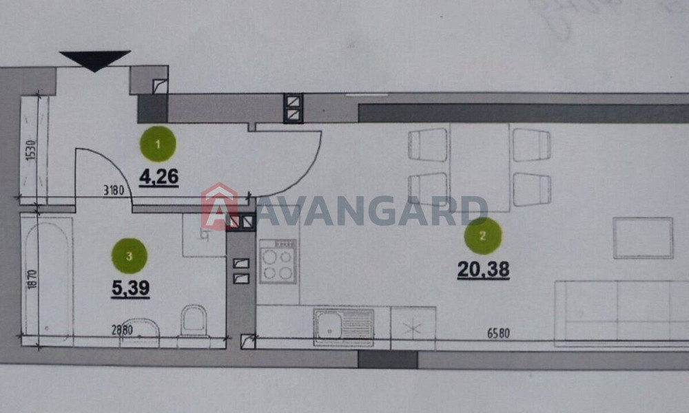 Продається однокімнатна квартира в ЖК Рієл сіті Львів - зображення 7