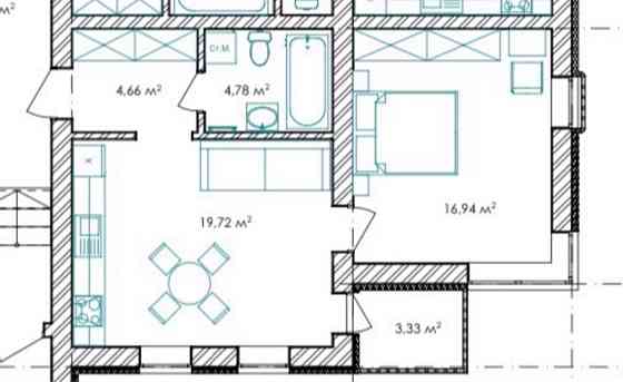 Продам однокімнату квартиру в клубному будинку! Ровно