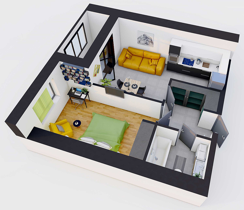 Чудова 1-кімнатна квартира Калуш - изображение 3