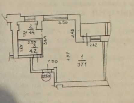 БЕЗ КОМІСІЇ !!! Продаж 1 кімн. квартири на А.Ахматової 5. 60000$ Торг. Киев - изображение 1