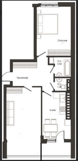 Продам квартиру ЖК Золотая Эра Крижанівка - изображение 2