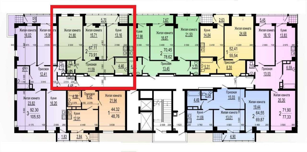 74м2 ЖК Павловский Квартал ДОМ СДАН! Продам 2 комн. квартиру ЦЕНТР! AB Харків - зображення 1