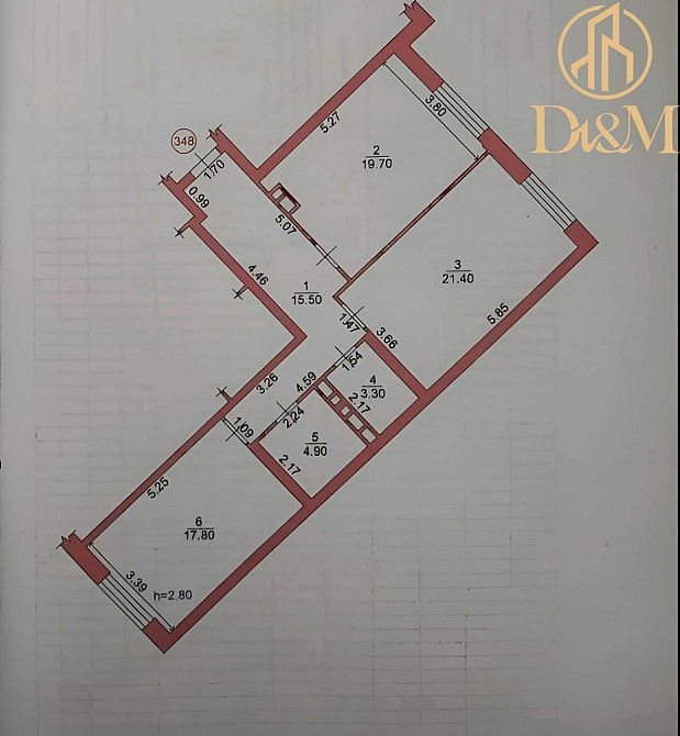 Продаж 2-х кімнатної квартири 82.8м² в ЖК Podil Plaza & Residence БЕЗ% Киев - изображение 5