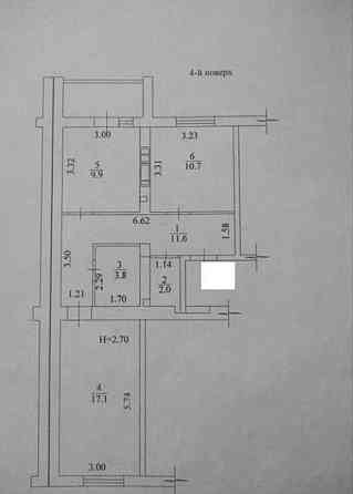 52000$ ЖК Мира 4, Продам 2 ком квартиру пл 57м2! Зайти и Жить! A Харків
