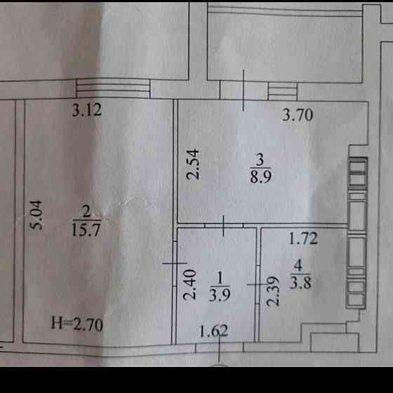 Продам однокомнатную квартиру с документами ЖК Мира 2 коммуникации.L Харків