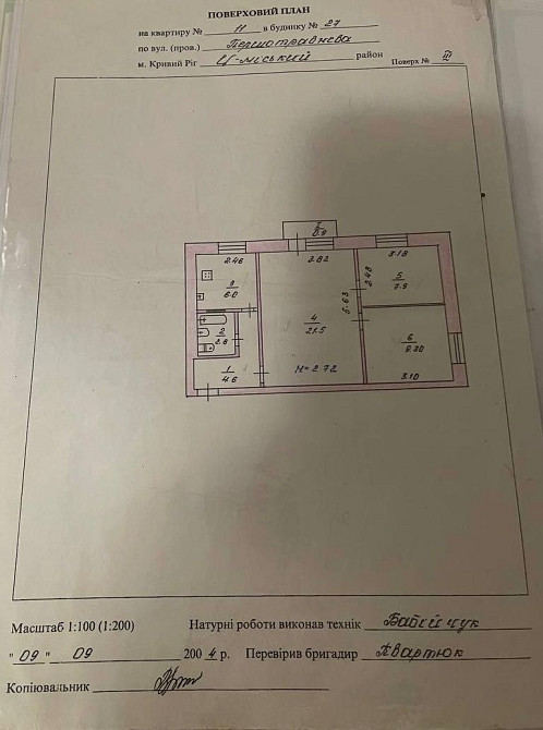 Шикарна 3х кім. кварт. З виглядом на річку. Кривой Рог - изображение 1