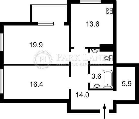 2-к квартира новий ЖК Сонячна Рів'єра Лівобережна Микільська Слобідка Киев