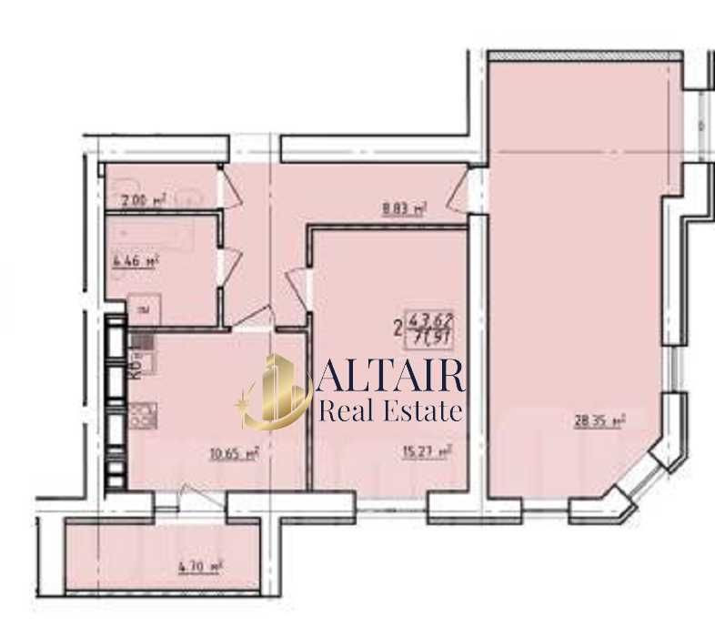 Срочно ЖК Левада-2 Дешевле точно нет! Продам большую 2К квартиру GT Харків - зображення 1