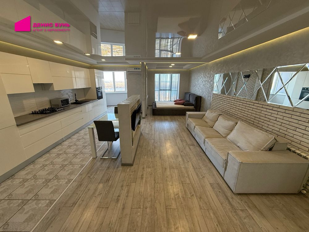 Аренда 1к квартиры в новострой ЖК Набережный квартал, ж/м Победа,сквер Дніпро - зображення 4