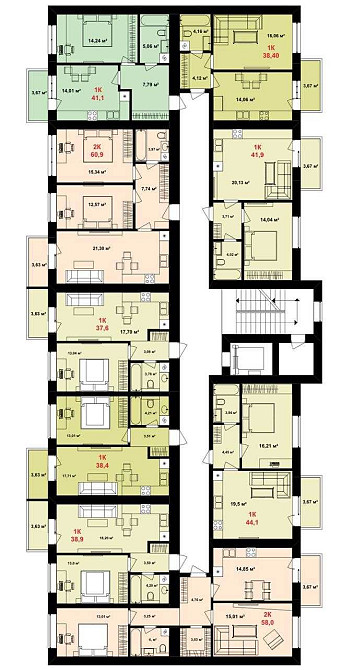 Продається 1-кімнатна квартира поруч з центром. Івано-Франківськ - зображення 3