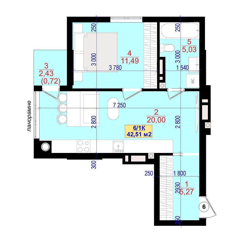 Терміново! 1 кім.квартира біля парку Шевченка+розтермінування! Івано-Франківськ - зображення 2