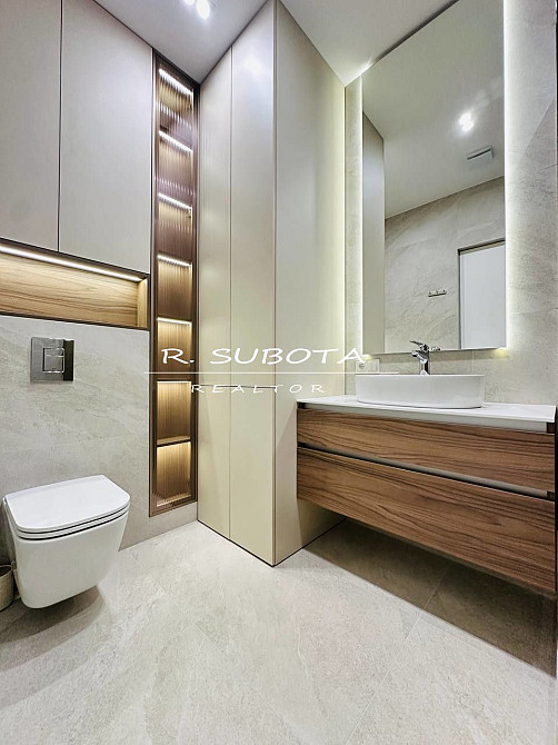 2.к. студия ЖК Моцарт 52м2 Новострой Центр Женева Троицкий Кировский Дніпро - зображення 7