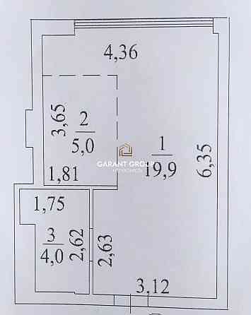 Однокомнатная квартира на Таирова/Вильямса Одеса
