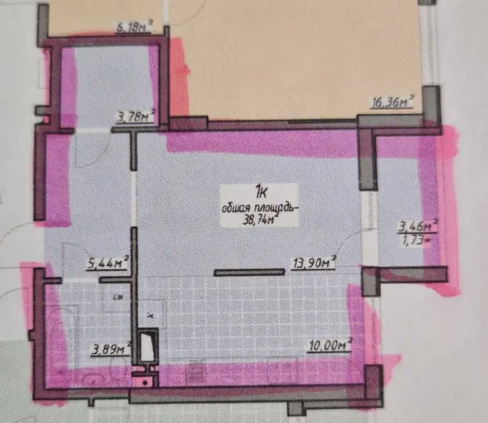 Квартира з ремонтом в жк Одеські Традиції. Центр поруч Одеса - зображення 8