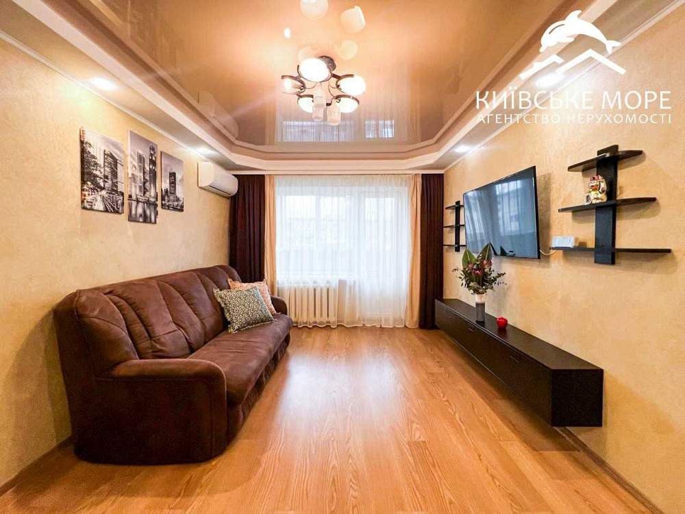 Без %, 2к квартира, 46 м2, Воскресенська 3, Дарниця Киев - изображение 1