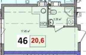 Продається квартира в Солом'янському районі,напряму від забудовника. Киев