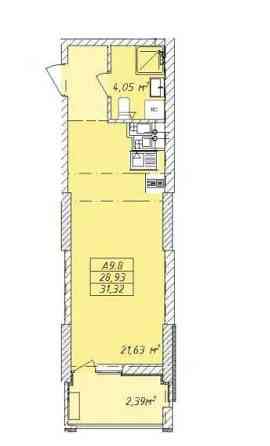 Студия в рассрочу в ЖК Кимолос, без удорожания и без комисси 44 месяца Одеса