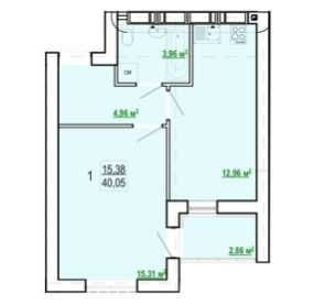 Реальная ЖК ГИДРОПАРК Лучшая цена Продам 1К квартиру 40 метров GT Харьков - изображение 2