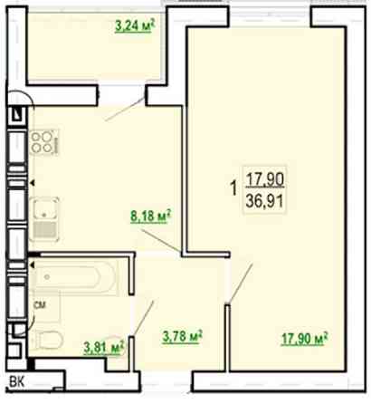 Документы ЖК Гидропарк Заселен Продам 1К квартиру Черновой ремонт GT Харків