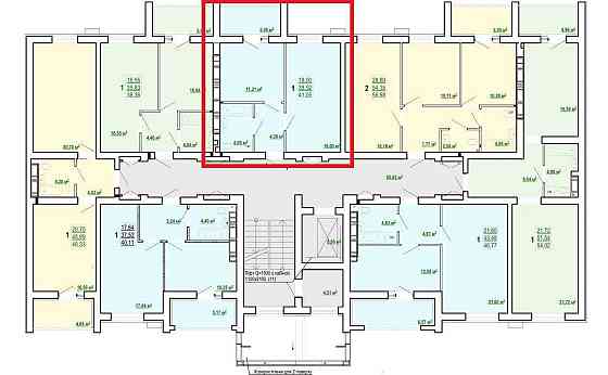 21500$! ЖК Сказка Продам 1 ком квартиру пл 41м2, этаж 2й! Документы! A Харьков