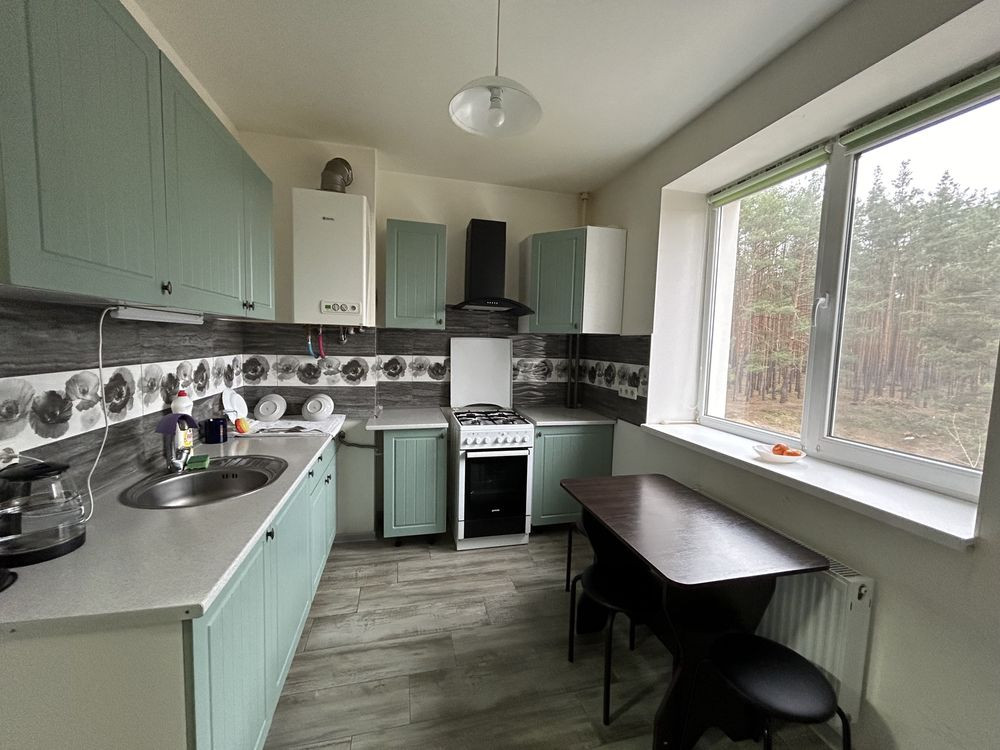 Термвново!!! 1к з ремонтом Газ, Оформлення 2% Гостомель - зображення 1