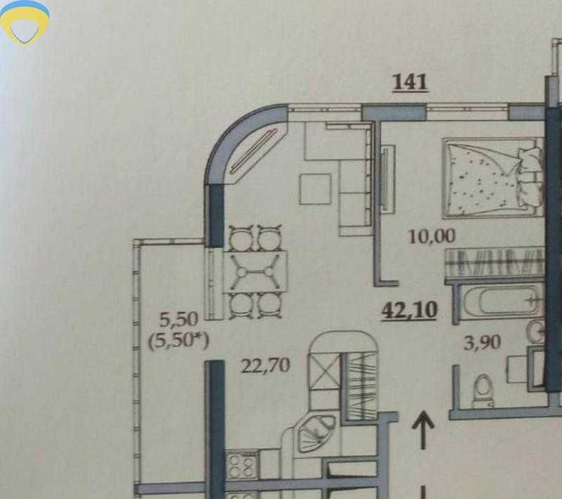 Продается квартира по цене ниже  цены застройщика Одеса - зображення 4