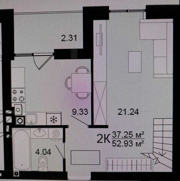 Затишна двоповерхова квартира 53 м2 в ЖК “Сіті Лейк”  с. Шевченкове Шевченково (Одесская обл.) - изображение 4