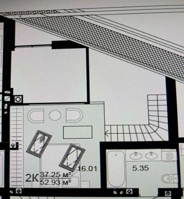 Затишна двоповерхова квартира 53 м2 в ЖК “Сіті Лейк”  с. Шевченкове Шевченково (Одесская обл.) - изображение 3