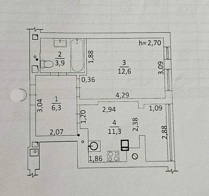 Продаж 1-кім квартири в новобудові ЖК Plus 2 по вул. Малоголосківська Львов - изображение 2