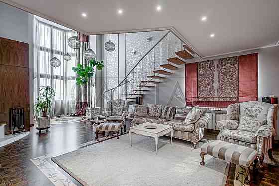 Аренда видовой квартиры с террасой на крыше и видом на Днепр Оболонь Киев