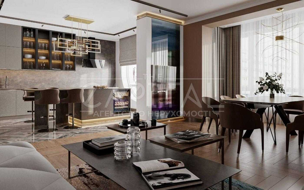 Продаж 4к квартири 200м2, вул. Інститутська, Печерськи район, Липки Киев - изображение 1