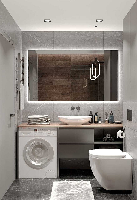 Квартира євро 3-х кімнатна у КБ "Моя Баварія" 53 м2. Ремонт Святопетрівське (Києво-Свят.р-н) - зображення 4