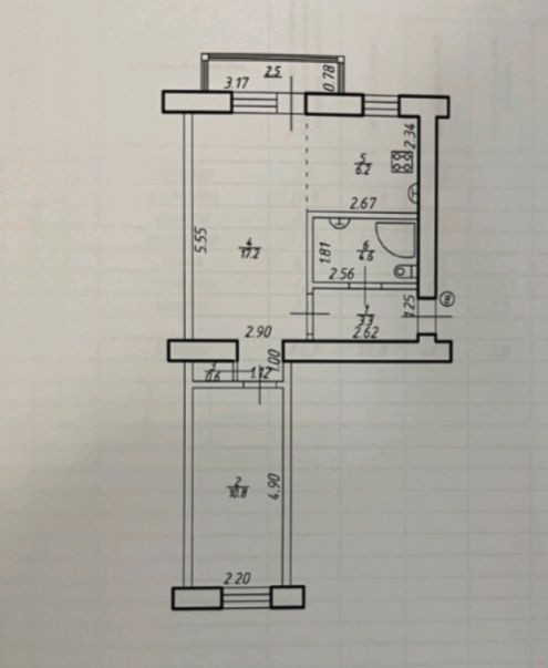 Терміновий продаж 2 кімн квартири в центрі з і/о, вул.Бельведерська Івано-Франківськ - зображення 3