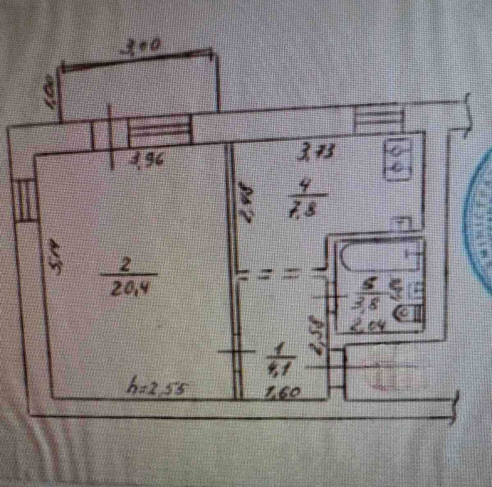 Продам 1 кімн. квартиру вул. Олексія Древаля 85 . Кременчук - зображення 8