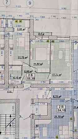 Терміново продам 2-х кімнатну квартиру Княгинин (Центр) 19 корпус Івано-Франківськ
