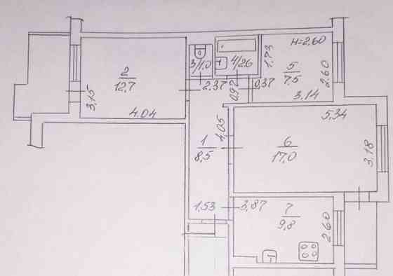 3-кімнатна квартира на Таірово, вул. Корольова Одеса